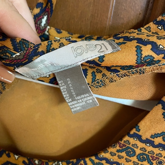 Earthy Boho Tunic Top - Picture 4 of 5